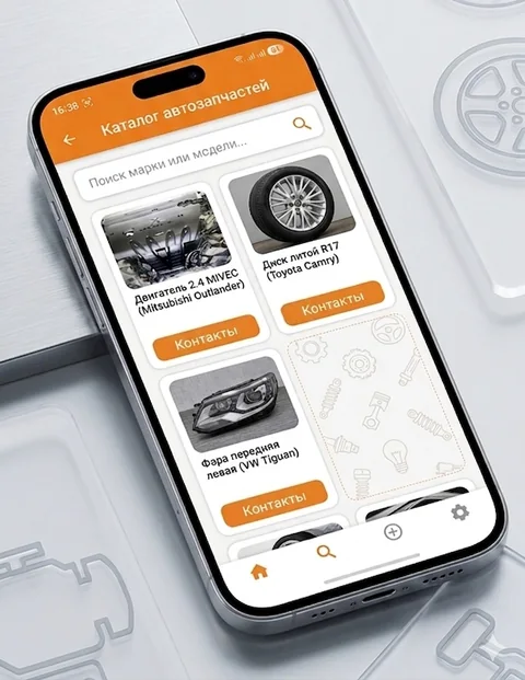 Мобильное приложение autorazbor.kz — каталог автозапчастей